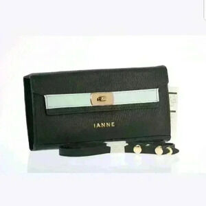 Ianne Paris Tiara Black/Saxophone Mini Purse